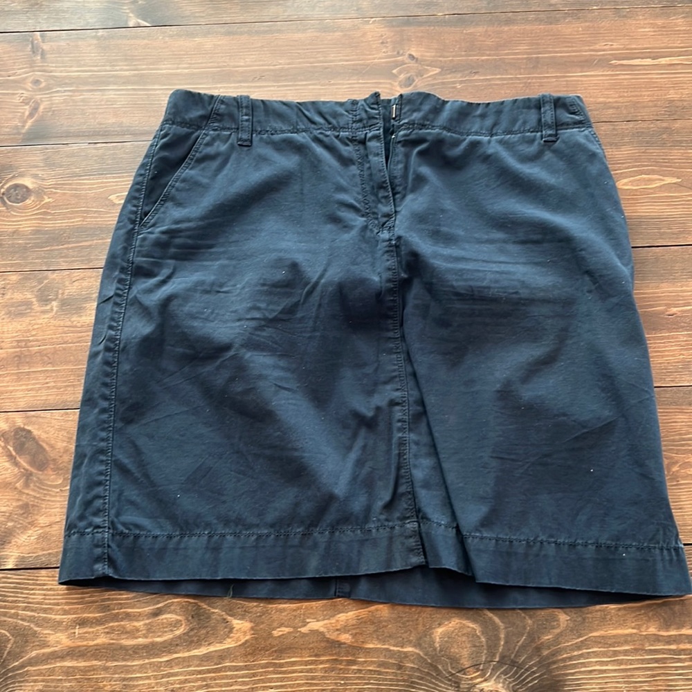 J.Crew chino skirt